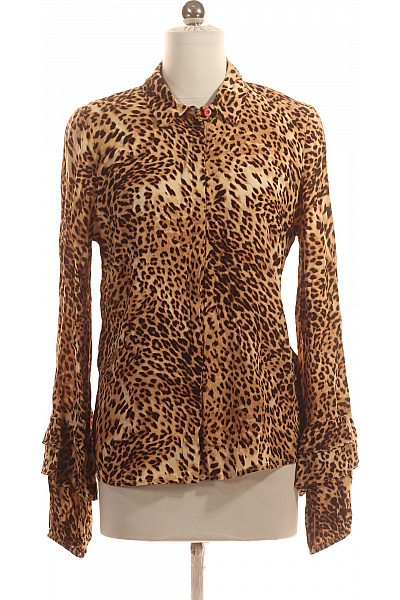 Vzorovaná Dámská Košile Hnědá Gestuz Second hand Vel. 34 | Gestuz | obrázek 2