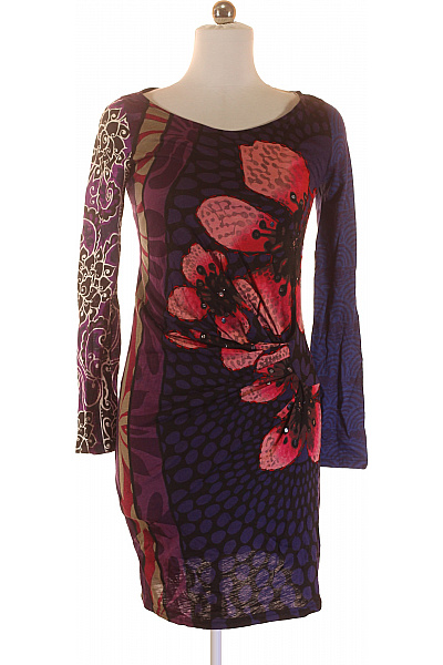  Šaty s Ozdobami Barevné DESIGUAL Vel. M | DESIGUAL | obrázek 2