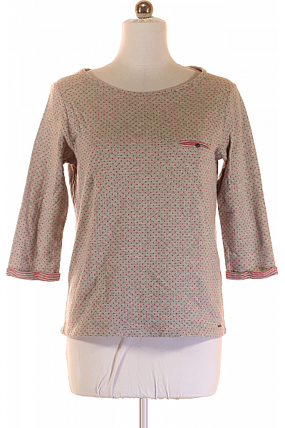 S.OLIVER Dámské Tričko s Potiskem Šedé Vel. 38