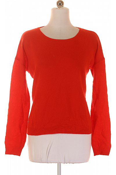 Dámský Pulovr Kašmírový Červený Vel. 42