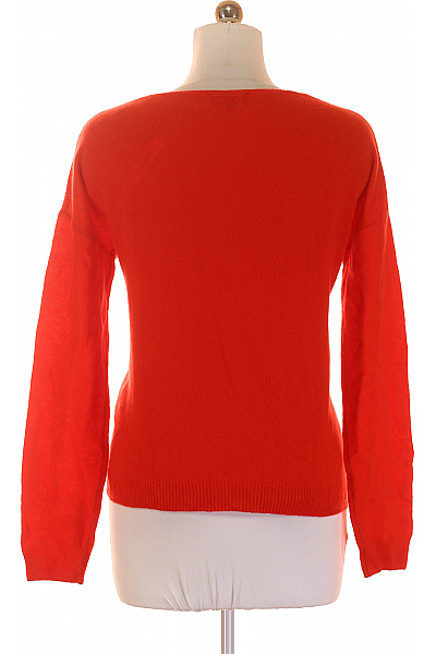 Dámský Pulovr Kašmírový Červený Vel. 42