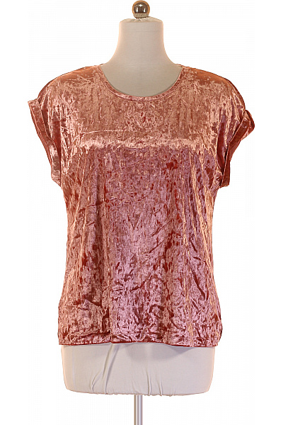 LINDEX Dámské Tričko Růžové Vel. M