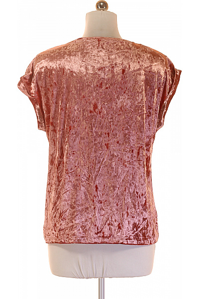 LINDEX Dámské Tričko Růžové Vel. M