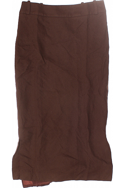 PATRIZIA  PEPE Balonová Sukně Vlněná Hnědá Vel. 40