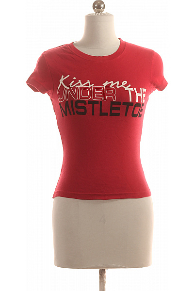 Dámské Tričko Červené ONLY Vel. XS