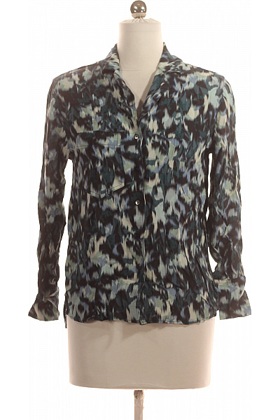 Dámská Košile Modrá MANGO Second hand Vel. XS | MANGO | obrázek 2