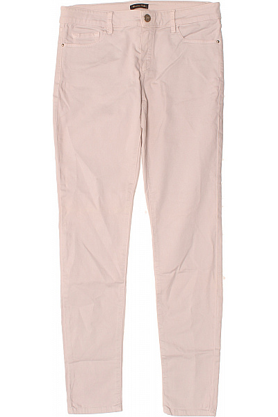 Dámské Kalhoty Rovné Šedé Massimo Dutti Vel. 38