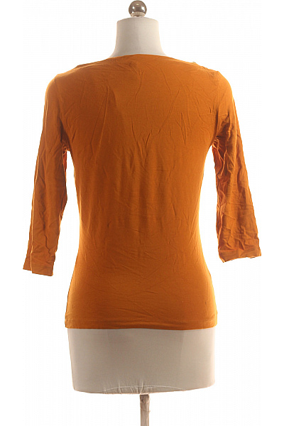 VERO MODA Jednoduché Dámské Tričko Hnědé Second hand Vel. S