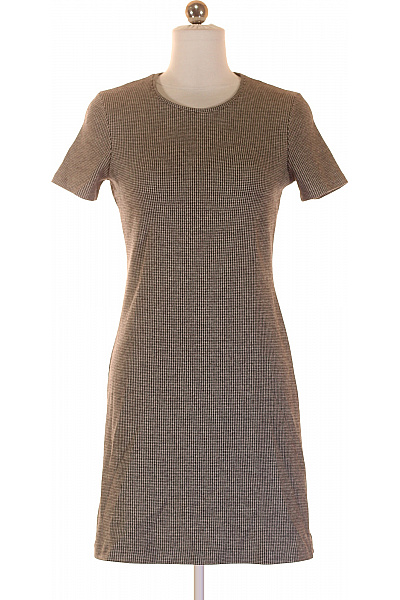 MANGO Tričkové  Šaty Černobílé Second hand Vel. XS | MANGO | obrázek 2