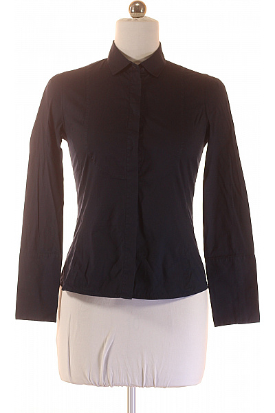 Massimo Dutti Společenská Dámská Košile Modrá Vel.  40