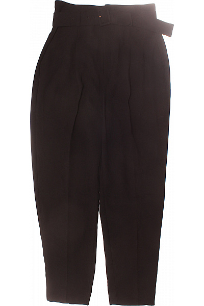 Společenské Dámské Kalhoty Černé MANGO Vel. 38