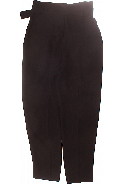 Společenské Dámské Kalhoty Černé MANGO Vel. 38