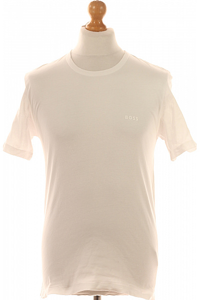 Hugo Boss Jednoduché Pánské Tričko Bílé Vel. M | Hugo Boss | obrázek 2