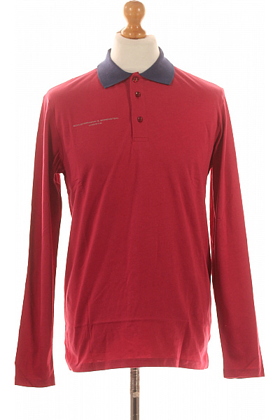 Jean Biani Pánské Tričko Červené Vel. M | Jean Biani | obrázek 2