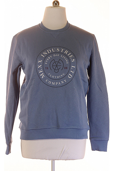 Mexx Pánská Mikina Bez Zapínání Modrá Vel. XL