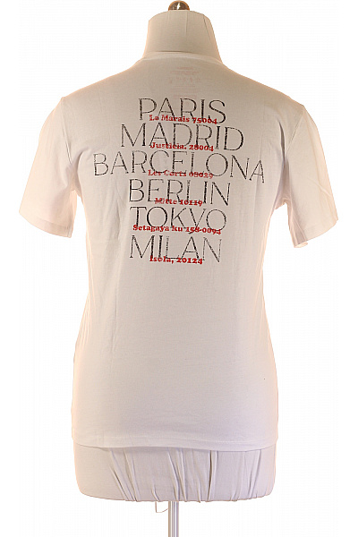 ECOALF Pánské Tričko Bílé Second hand Vel. M | ECOALF | obrázek 3