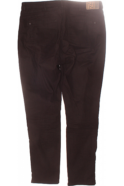 NILE Pánské Kalhoty Rovné Černé Vel. XL