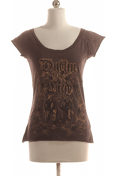 Dámské Tričko Hnědé Bruno Banani Second hand Vel. 34