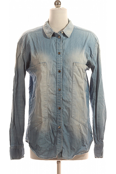 OBJECT Dámská Košile Modrá Vel. 34