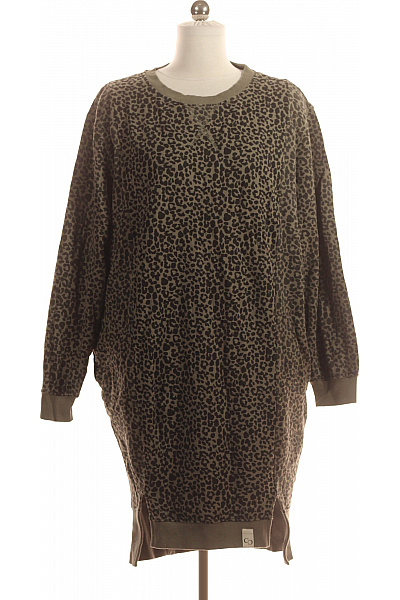 COTTON CANDY  Mikinové Šaty Zelené Vel. S