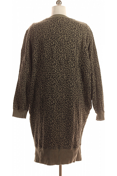 COTTON CANDY  Mikinové Šaty Zelené Vel. S