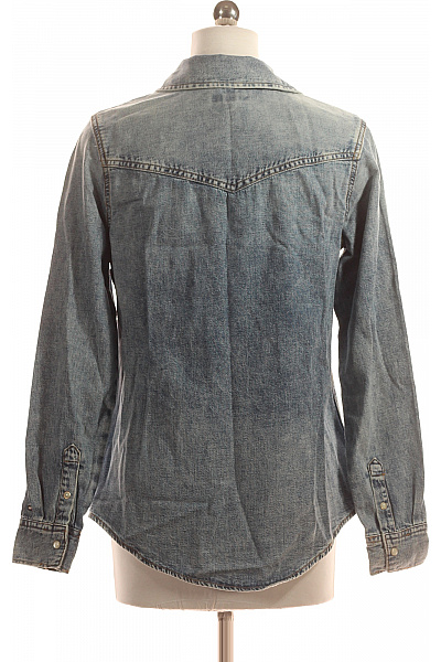 TOMMY HILFIGER Dámská Košile Modrá Vel. 34