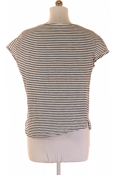 Dámské Tričko Černobílé S.OLIVER Second hand