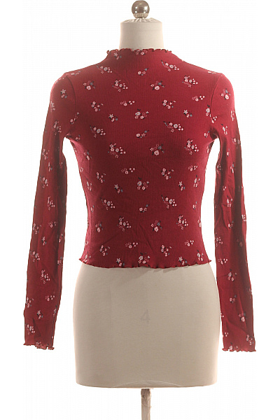 Bik Bok Dámské Tričko Vínový Vel. XS