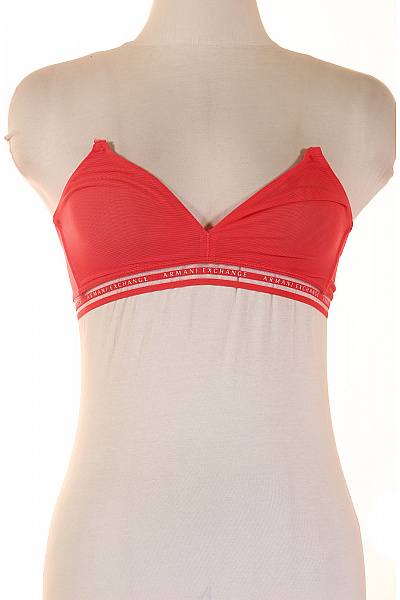 ARMANI Dámská Podprsenka Trojúhelníková Hladká Na Doma Velikost S