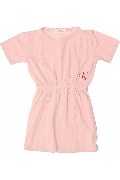 Calvin Klein Dívčí Šaty Růžová