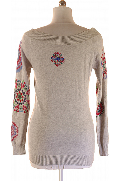 Dámský Svetr Šedý DESIGUAL Vel. XL