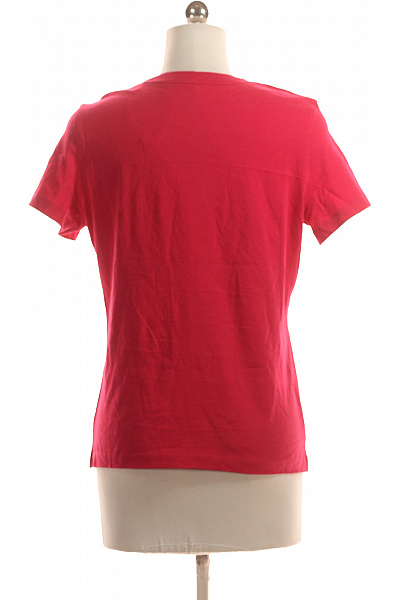 Dámské Tričko s Potiskem Růžové Guess Second hand Vel. S