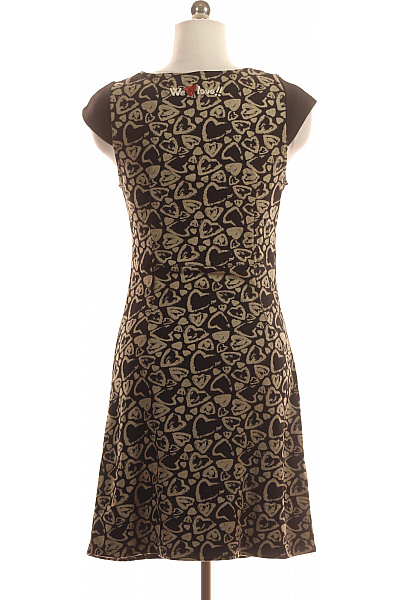 DESIGUAL Šaty Černé Second hand Vel. S