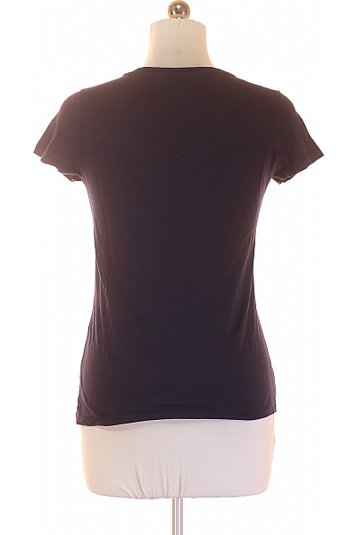 Dámské Tričko Modré Second hand Vel. M