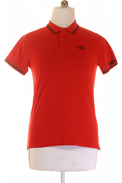 Cavallo Pánské Tričko Červené Second hand Vel. XL