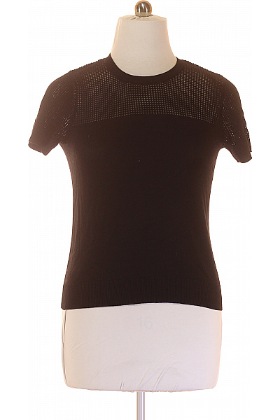 LINDEX  Halenka Pletená Černá Vel. L