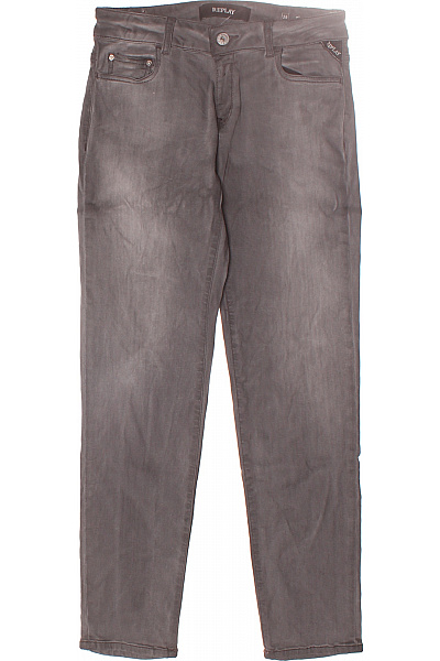 REPLAY Dámské Džíny Šedé Vel. 26