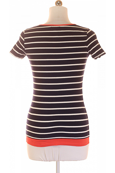 Dámské Tričko Modré Second hand Vel. M