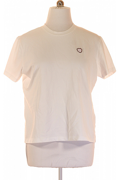 Pánské Tričko Bílé VERSACE Vel. XXL