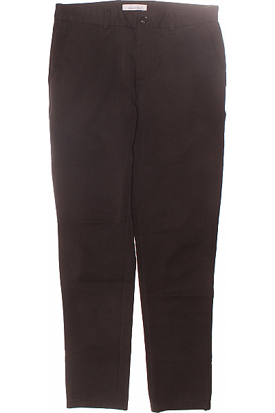 SAMSOE Pánské Chino Kalhoty Černé