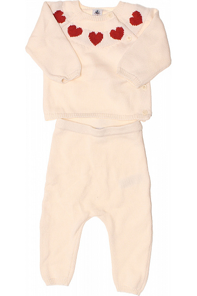  Souprava Vlněná Béžová Petit-Bateau