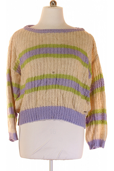 Mexx Dámský Pulovr Barevný Second Hand Vel. XL