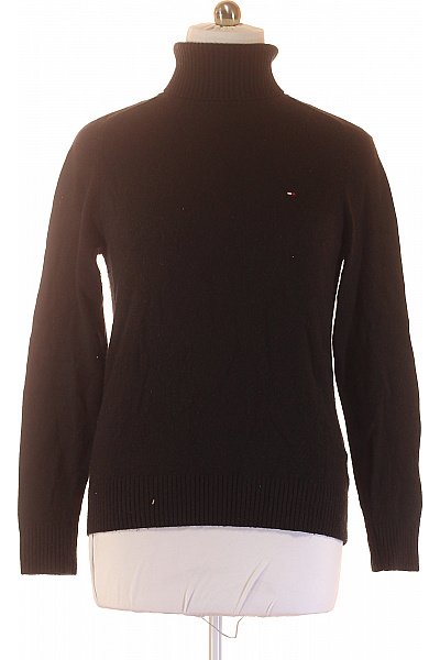 Pánský Rolák Vlněný Černý TOMMY HILFIGER Vel. L