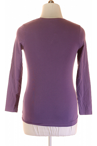 Jednoduché Dámské Tričko Fialové Esprit Vel. L