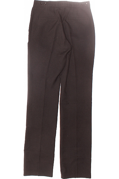 MANGO Společenské Dámské Kalhoty Černé Vel. 36