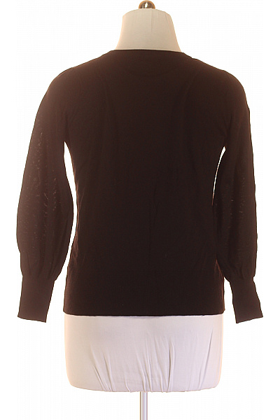 Dámský Svetr Vlněný Černý Monari Second hand Vel. 44 | monari | obrázek 2