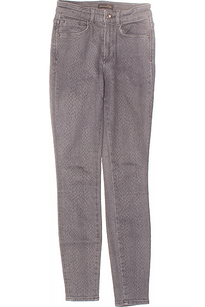 Massimo Dutti Dámské úzké Šedé Vel. 34