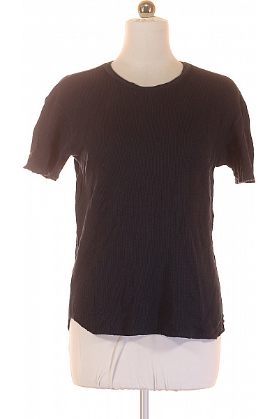 Jednoduché Dámské Tričko Modré ZARA Vel. M