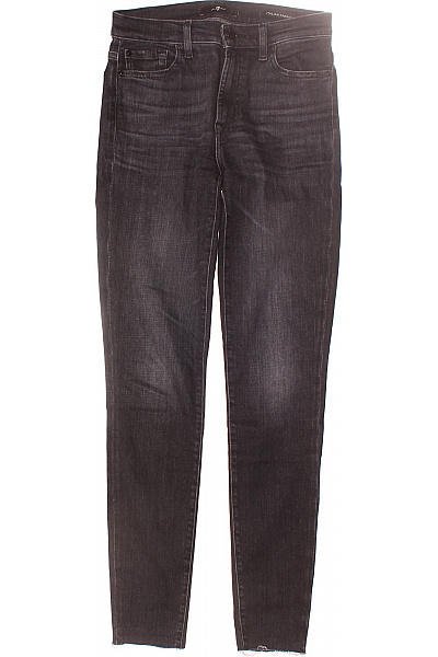 7 For All Mankind Dámské Džíny Černé Vel. 27