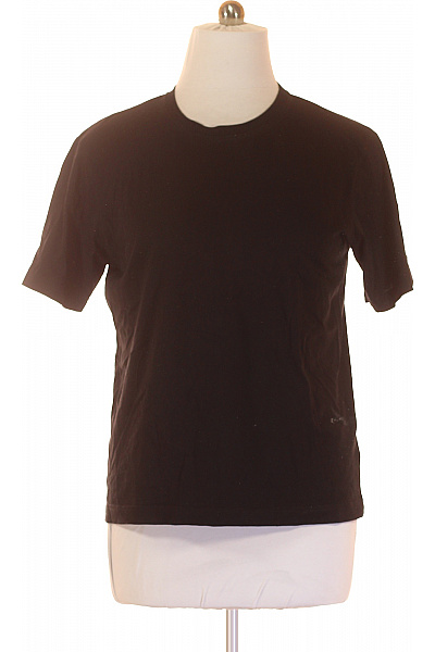 Pánské Tričko Černé Second Hand Vel. XL